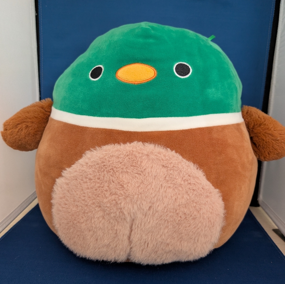 Squishmallows 12” OG Fuzzy Belly Avery the Mallord Duck